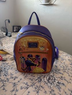 LoungeFly Beauty and the Beast backpack
