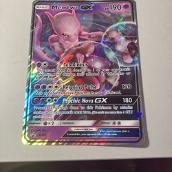 Mewtwo Detective Pikachu Promo Jumbo Card