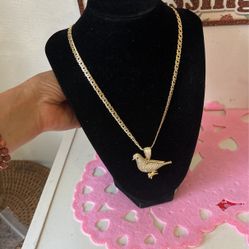 Cadena 14 K Gold Plated
