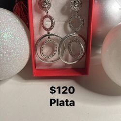 Aretes Plata