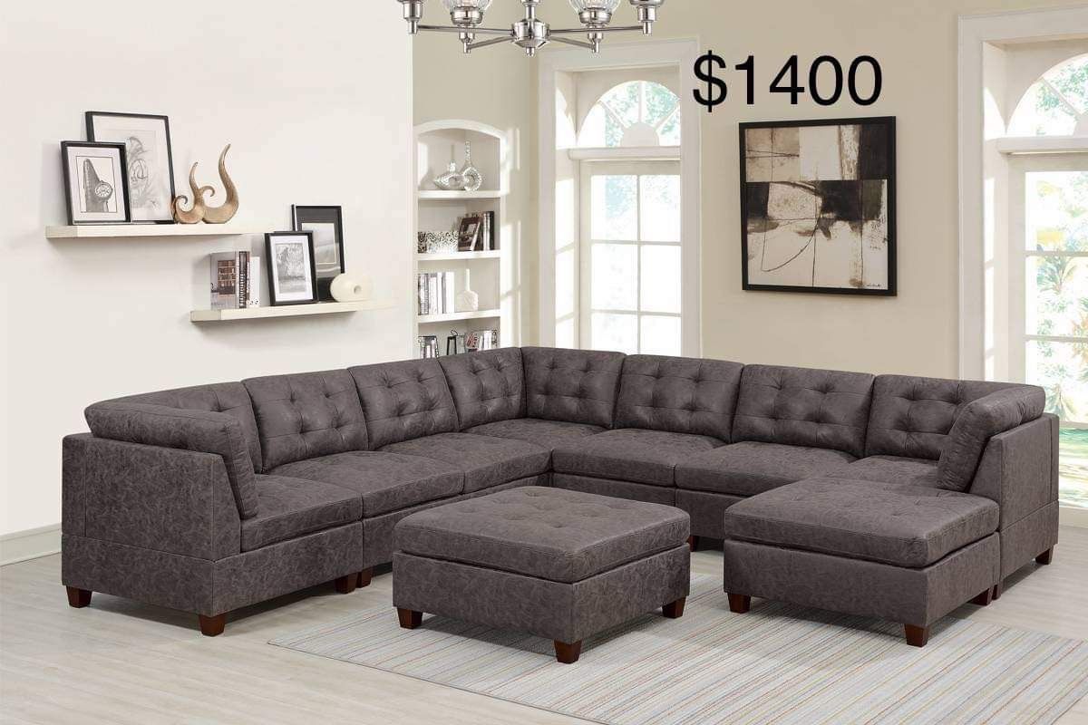 New Sectional Couch only $50 down payment