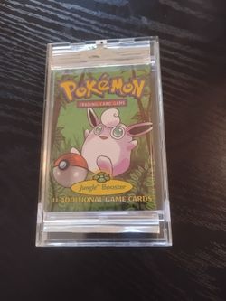 Pokemon jungle booster pack sealed
