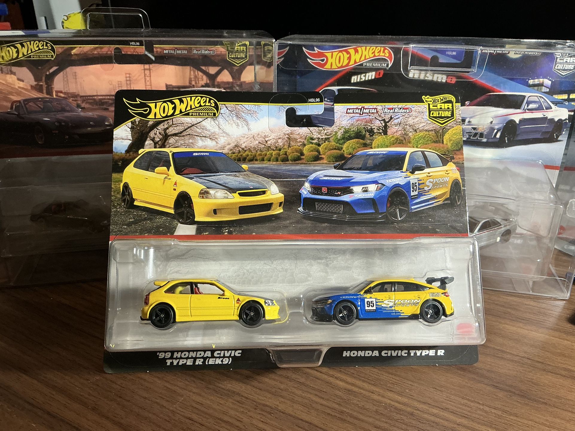 ‘99 Honda Civic Type R (EK9) & Honda Civic Type R Hotwheels 2 Pack