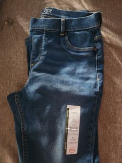 Wonder Nation Girls Denim Jeggings XL 14-16