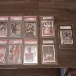 Graded Baseball Card Lot