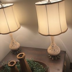 Set Of Two Bristol Lamps