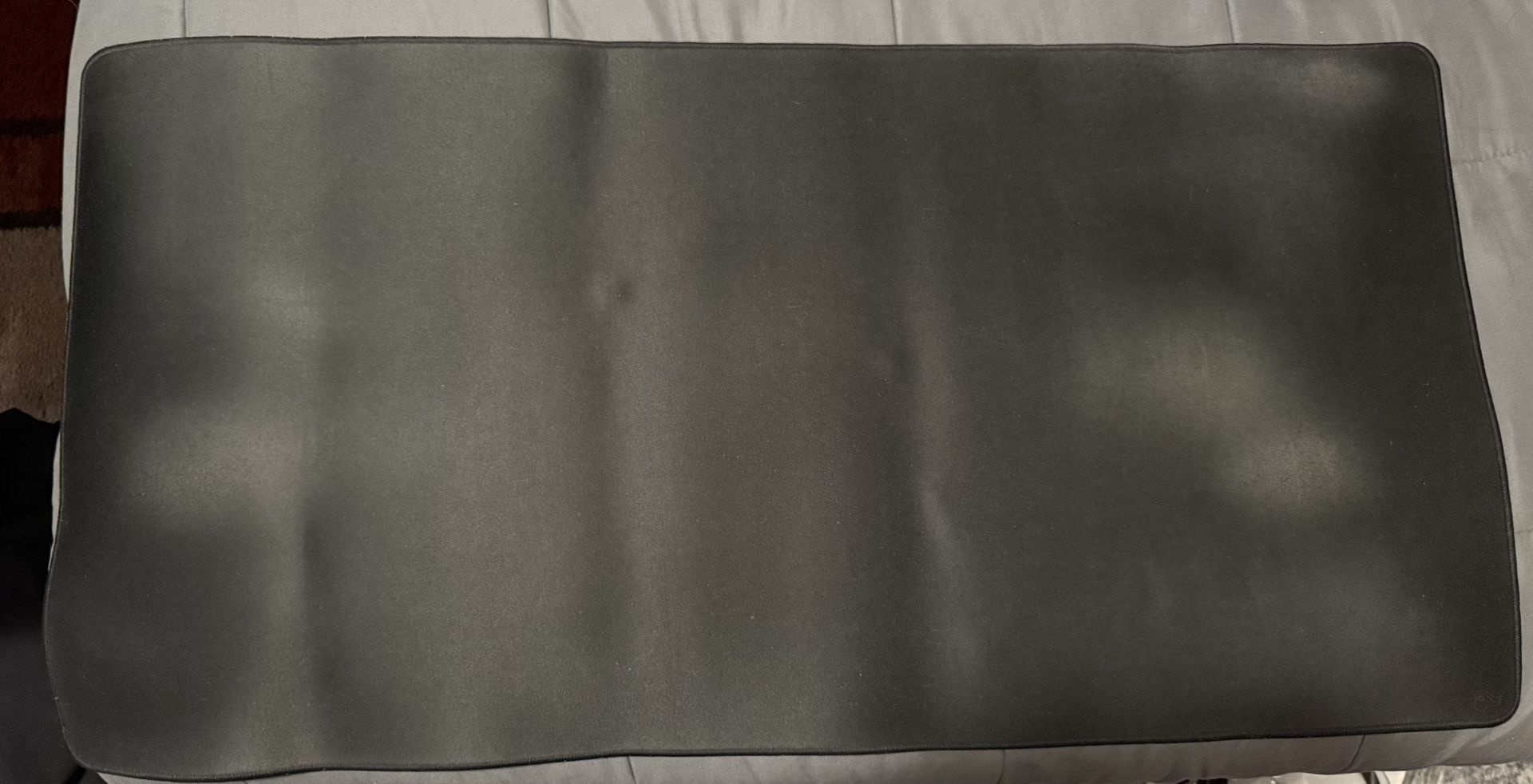 Glorious XXL Extended Gaming Mouse Mat/Pad - Stealth Edition - Large, Wide (XXL Extended) Black Cloth Mousepad, Stitched Edges | 18"x36" (G-XXL-Stealt