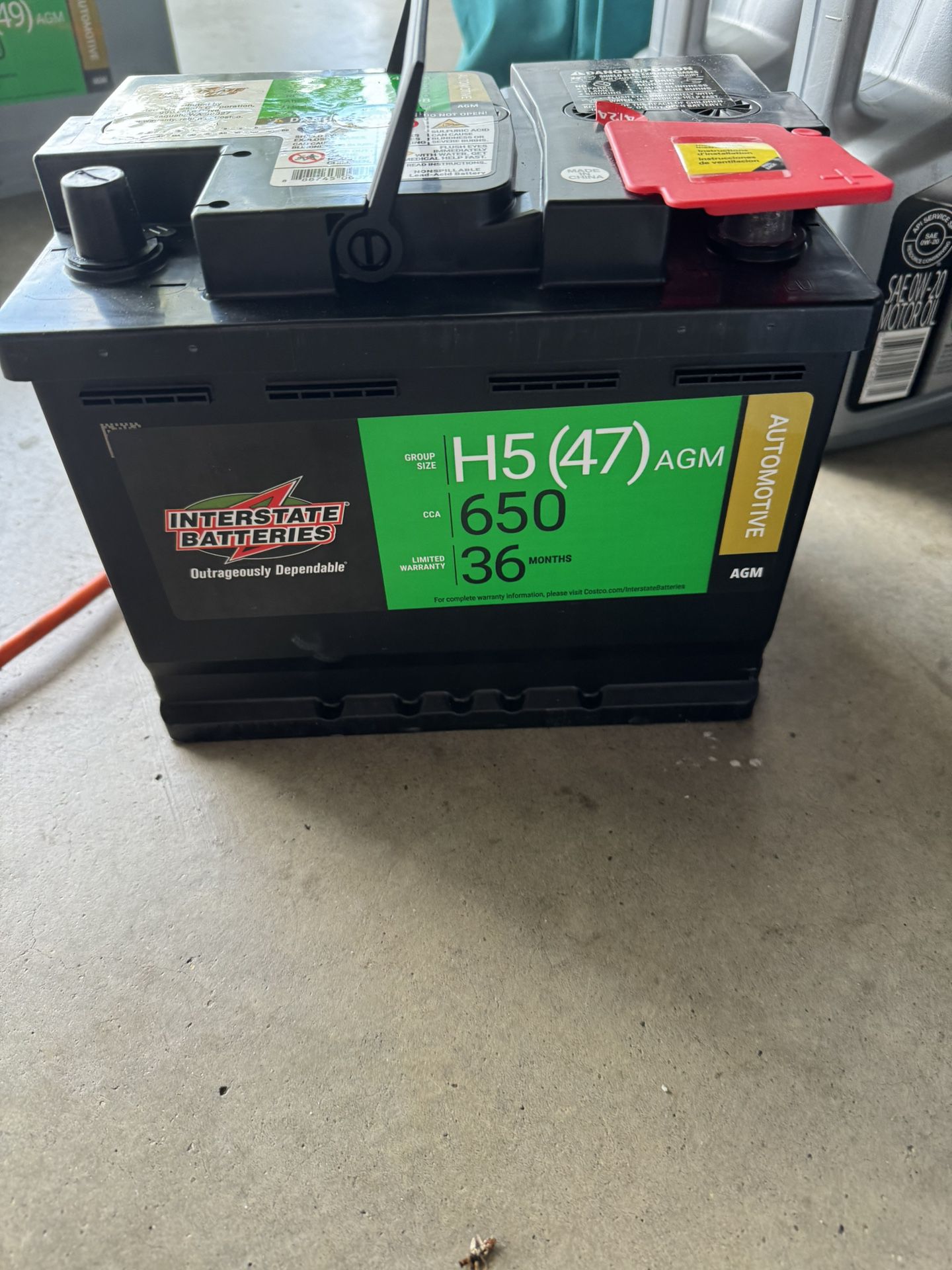 H5 Car Battery 