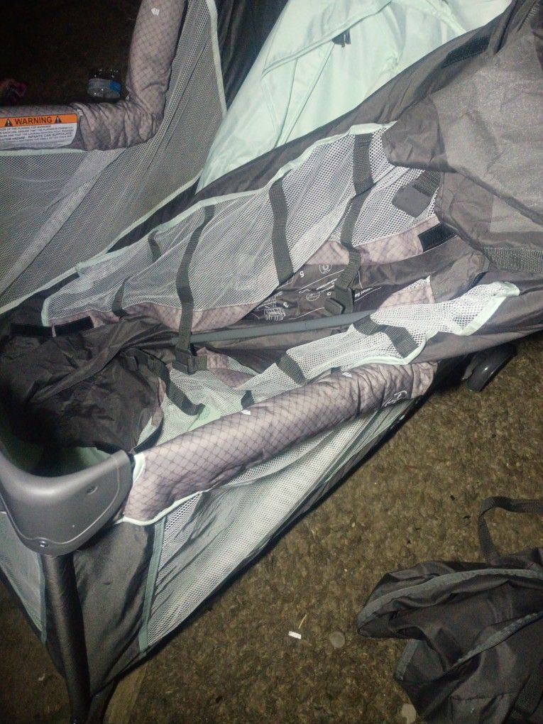 Three In One Playpen Bassinet And Changing Table