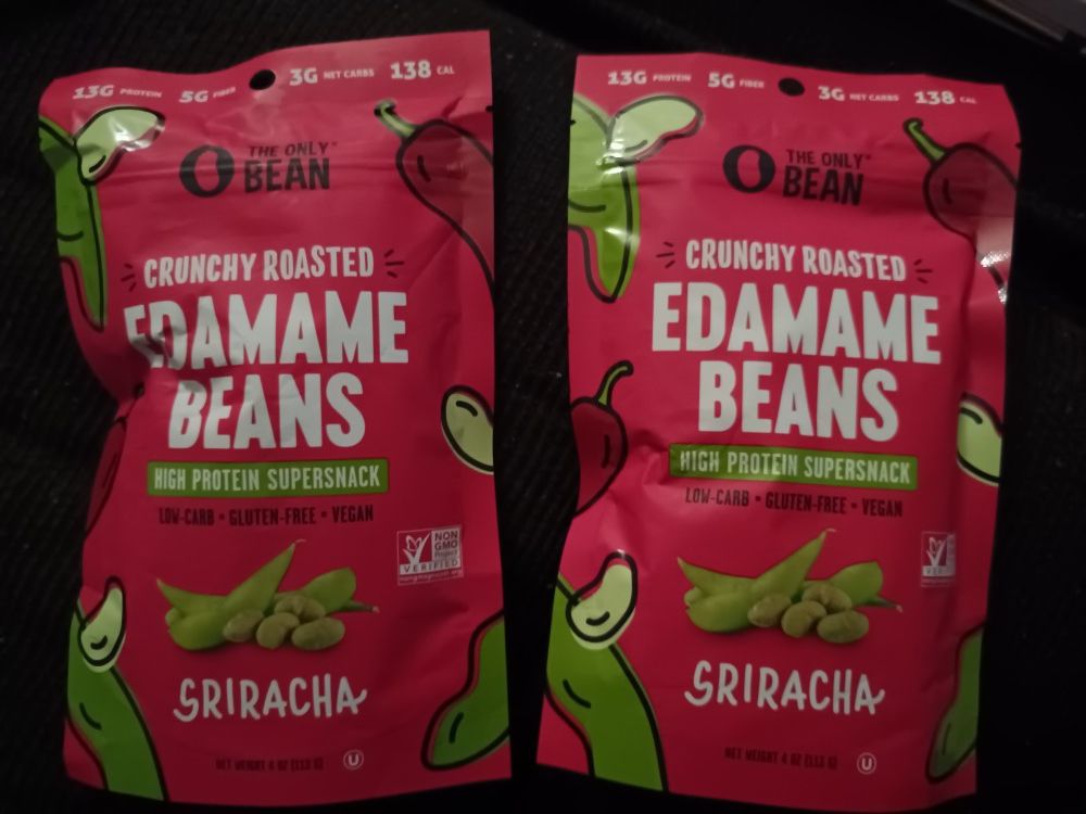 The Only Bean 2-4 Oz Roasted Edamame Beans