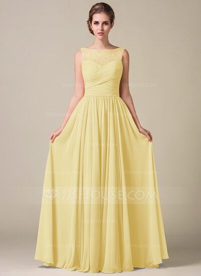 Beautiful Yellow  Bridesmaid’s Dress