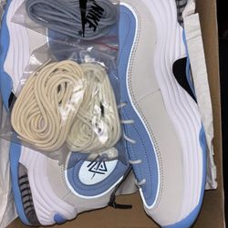 New 10.5 Nike x Social Status Air Max Penny II - White / Cobalt / Pulse