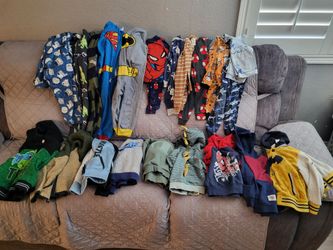 Boys jackets and pj's 3nd 4 T