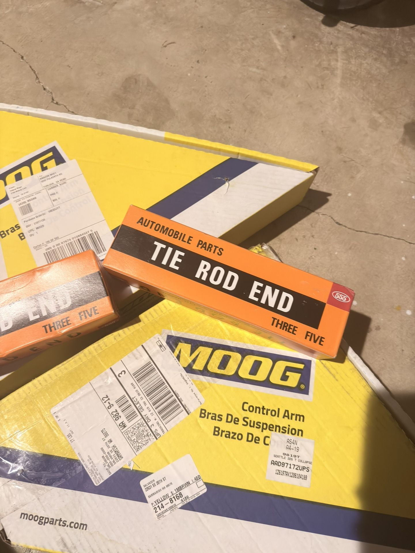 Honda Pilot 2006-2010 Lower Control Arm Both Sides And Tie Rod End