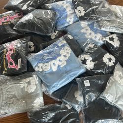 Spider/denim Hoodies 