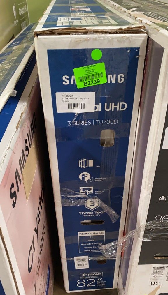 SAMSUNG UN82TU700DF 82Class TU700D-Series TV