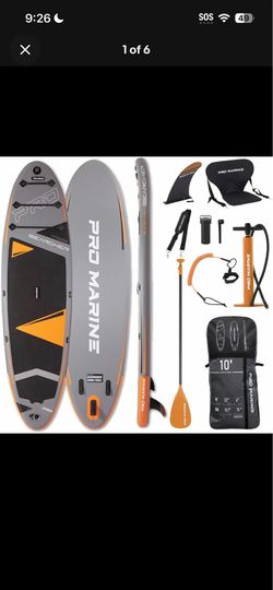10’6 inflatable stand up paddle board