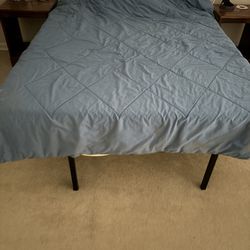 Full bed frame & mattress