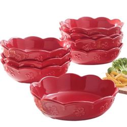 Juego De 4 Platos Para Pasta Princess House