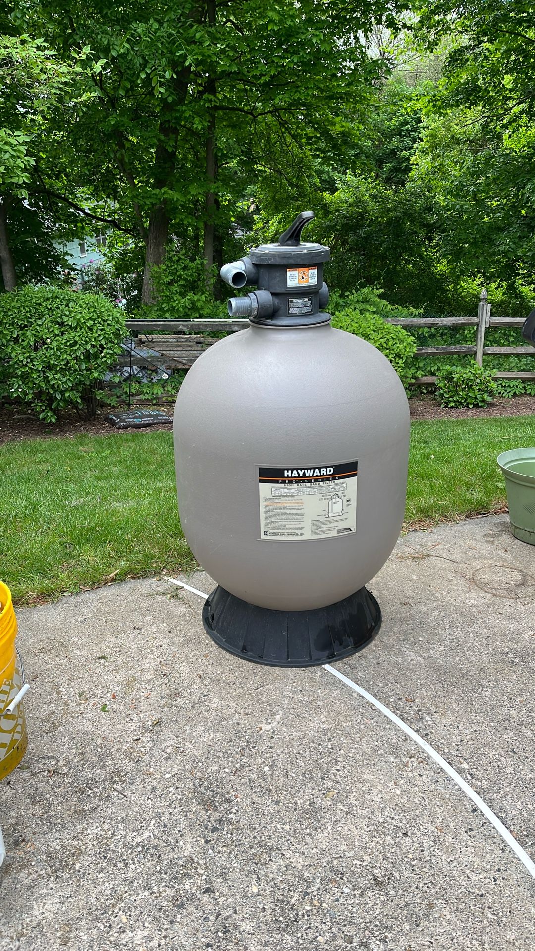 HAYWARD SAND FILTER PRO SERIES HIGH RATE SAND FILTER