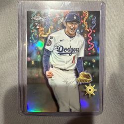 Roki Sasaki Rookie Card Celebracion RARE