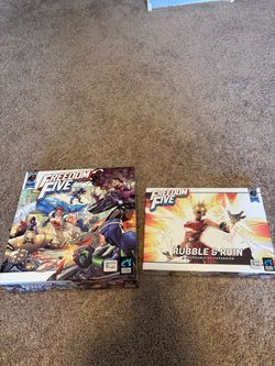 Freedom Five Board Game with Expansion