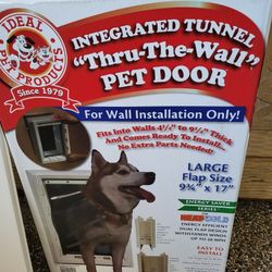 Thru The Wall Pet Door Still In Box See Pictures For Details 