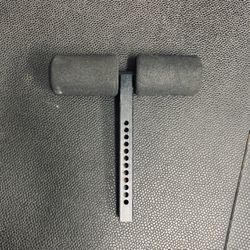 Bench Attachment for Gym Equipment with Foam Pads  weight lifting