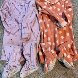 3T Fleece Onesies 