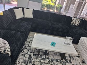 *Manager's Special!!!*---Cozy Floor Model J Cooper Oversized Cloud Fabric Sectional Sofas---Only $1999!!!---Store Pickup/Delivery Available💪