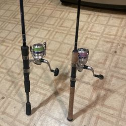 Two Freshwater Diawa, Reels, And Pool