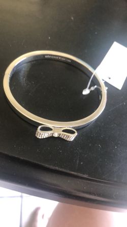 Kate spade silver bow bracelet