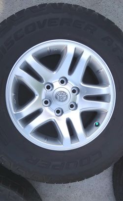 Toyota 6 lug rims and tires tundra sequoia tacoma 4runner