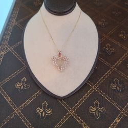 14K Y Gold National Diamond 1.50 Cts VS 2 / SI FG Coloer Pendant