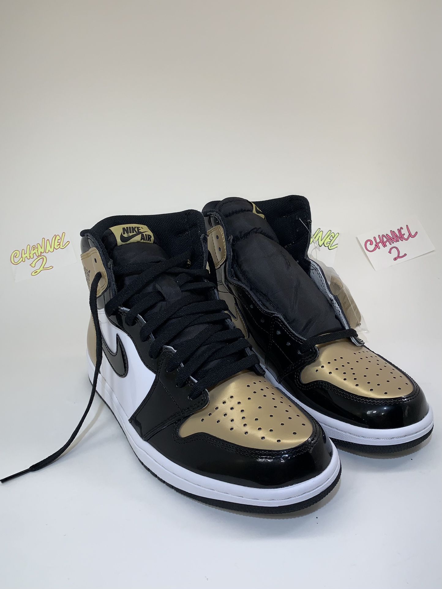 Jordan 1 NRG Gold Toe Size 10