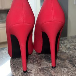Red (Matte) Heels