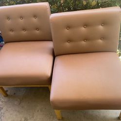 Armless Accent Chairs 