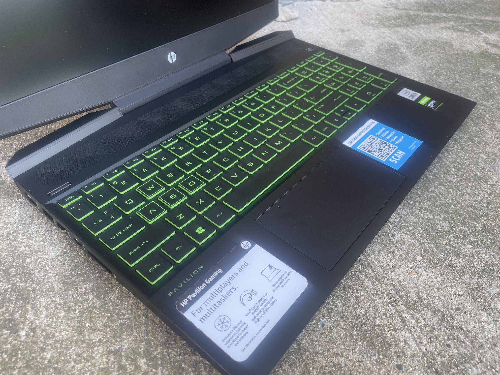 HP Pavilion Nvidia Gaming Laptop With 2TB SSD