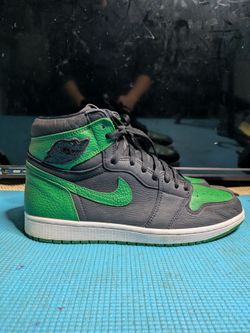 Jordan Air Jordan 1 Retro High OG Pine Green Black/Green Size 10 2019 555088-030