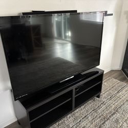 55” Philips TV & Vizio Sound Bar 
