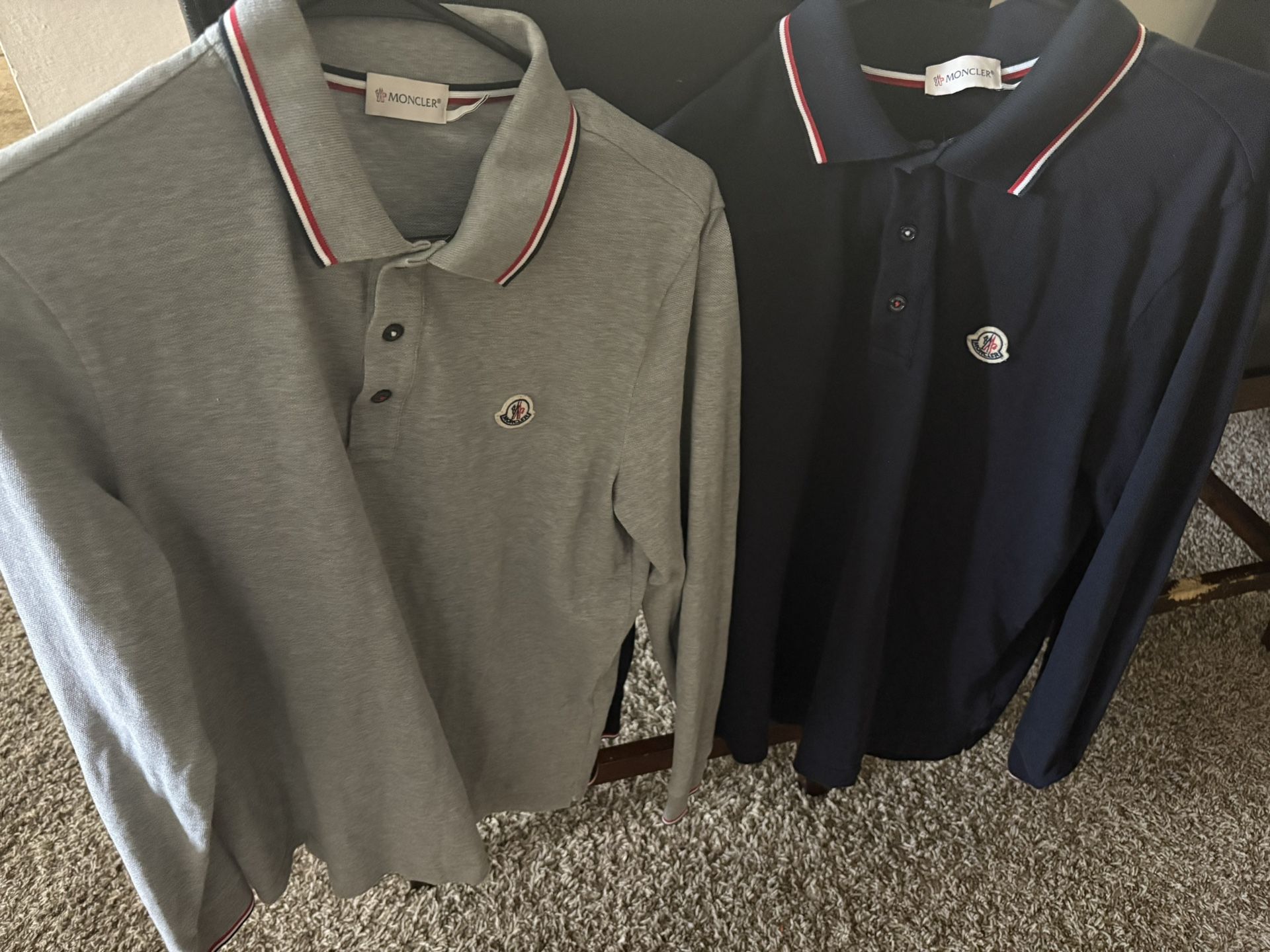 Moncler Long Sleeve Shirts