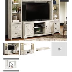 Bellaby 4 Piece Entertainment Center 63” Inch Tv Stand 