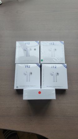 i12 TWS Earbuds Bluetooth Earphone Headphone For Iphone/Android