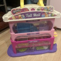 Shopkins Tall Mall and Shopkins Figures