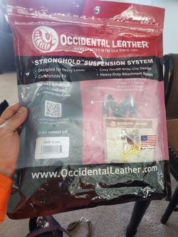 Occidental leather suspenders