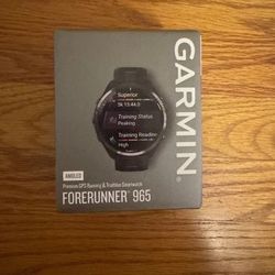 Garmin Forerunner 965 47mm Running Smartwatch (Carbon Gray)