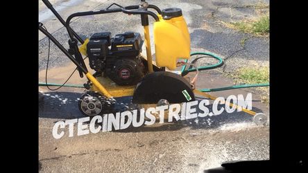 Walk behind floor saw 14” new in the box 📦 also available 18” blade not included