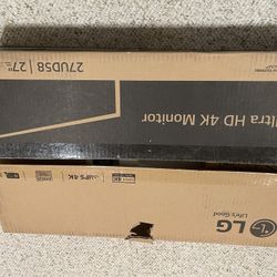 LG 4K 27in monitor - 27UD58