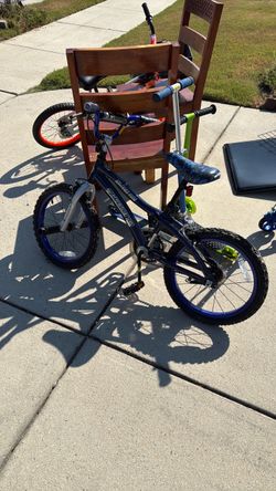 Kids bikes and scooters