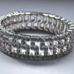 Greek key stretch bracelet 